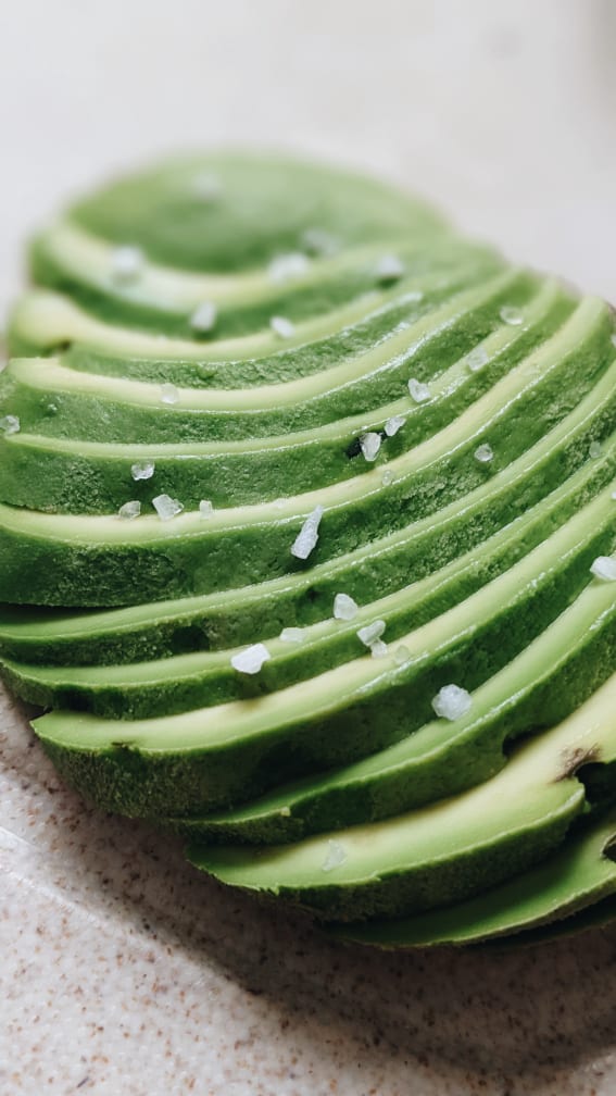 avocado for the tuna salad maki  bowl